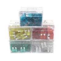 Syd-1058 100pcs 1 Size 10a 15a 20a 25a 30a Auto Assorted Car Truck Atc Blade Medium Fuse